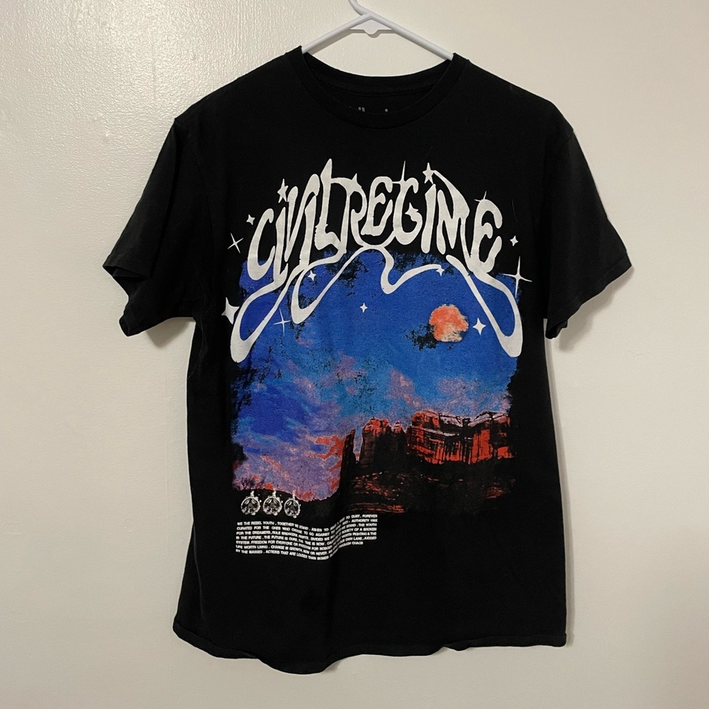 Rebel youth Civil Regime t-shirt